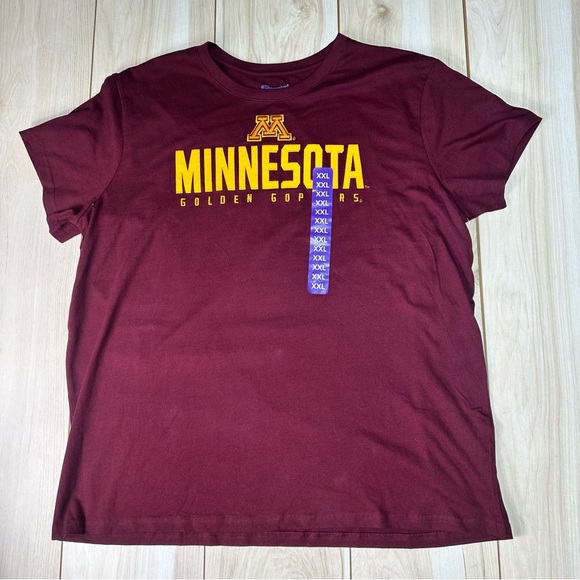 Champion Other - Minnesota Golden Gophers Champion T-Shirt Short Sleeve Men's Maroon New Size 2XL